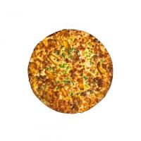 پیتزا مرغ و قارچ آمریکایی