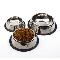 ظرف استیل آب و غذا سگ و گربه مدل پنجه کوچک (S)
