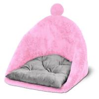 لانه خرس چهارکاره نینا پت صورتی روشن