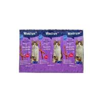 تشویقی مدادی گربه وینستون با طعم ماهی سالمون و قزل آلا 10 عددی