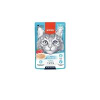 پوچ خورشتی گربه بالغ ونپی طعم تن در سس وزن ۷۰ گرم