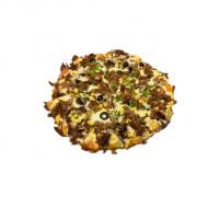 پیتزا رست بیف آلفردو آمریکایی یک نفره (24 سانتی متری)