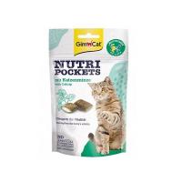 تشویقی گربه جیم کت مدل nutri pockets با طعم کتنیپ