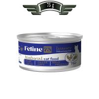 کنسرو پته گربه فیلاین طعم مرغ و پنیر 75 گرم