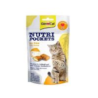 تشویقی گربه جیم کت مدل nutri pockets با طعم پنیر
