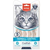 بستنی درمانی گربه ونپی hairball control طعم مرغ و ماهی کاد 1عددی