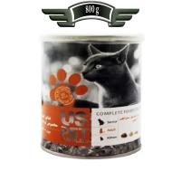 کنسرو گربه یو اس پت با طعم مرغ و کدو حلوایی و کت نیپ 800 گرم