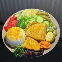 بشقاب رژیمی ماهی