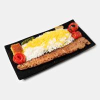 چلو کباب برگ گوسفندی