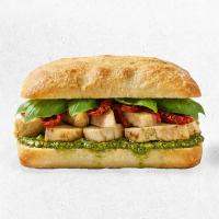 چاپاتا مرغ پستو