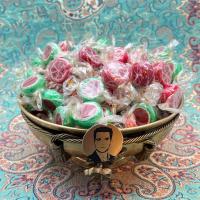 آبنبات فانتزی هندوانه و توت فرنگی