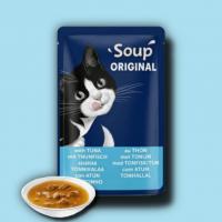 سوپ گربه فلیکس طعم ماهی تن