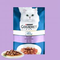 پوچ گربه گورمت ترک طعم گوشت شکار 