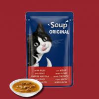 سوپ گربه فلیکس طعم گوشت گاو