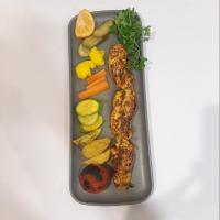 خوراک جوجه کباب سینه فرانسوی