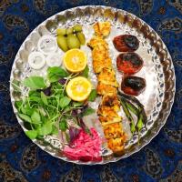 جوجه کباب فیله زعفرانی