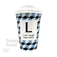 لیوان طرح شکلات شیری لمیز