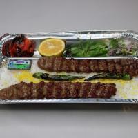 چلو کباب کوبیده