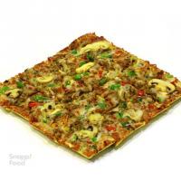 پیتزا گوشت و قارچ - پیتزا پرپروک (یوسف آباد)