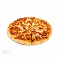 پیتزا سوسیس کبابی (23 سانتی)