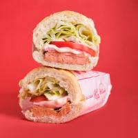 ساندویچ ژامبون قارچ و گوشت