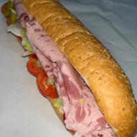 ساندویچ ژامبون گوشت سرد