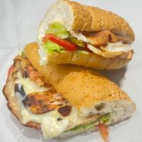 ساندویچ ژامبون مرغ تنوری