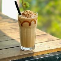 شیک کارامل بادام زمینی