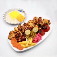 چلو جوجه کباب با استخوان