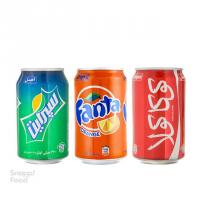 نوشابه قوطی فانتا پرتقالی