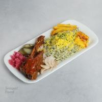 سبزی پلو با ماهیچه گوسفندی