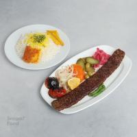 چلو کباب کوبیده کاردی