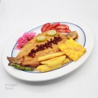 خوراک ماهی قزل آلا سرخ شده