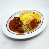 باقالی پلو با گوشت