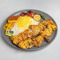 چلو جوجه کباب با استخوان