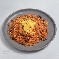 لوبیا پلو با گوشت چرخ کرده