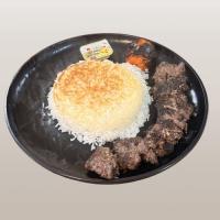 چلو کباب چنجه ترش