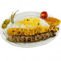 چلو کباب وزیری زعفرانی