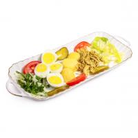 تخم مرغ آب پز با سیب زمینی آب پز