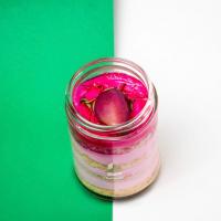 چیز کیک کاکتوس و توت فرنگی