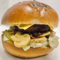 ماشروم برگر لقمه