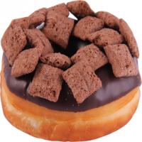 دونات بالشتی شکلاتی