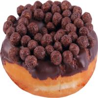 دونات توپی شکلاتی