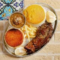 چلو گوشت گردن ( 2 نفره )