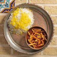 چلو خورشت قیمه سیب زمینی