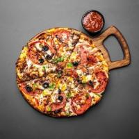 پیتزا پپرونی آمریکایی (یک نفره)