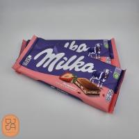 شکلات تختهای میلکا Milka توتفرنگی