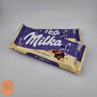 شکلات تختهای میلکا Milka شکلات سفید حبابی