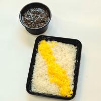 چلو خورشت قورمه سبزی