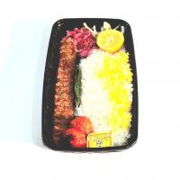 چلو کباب لقمه